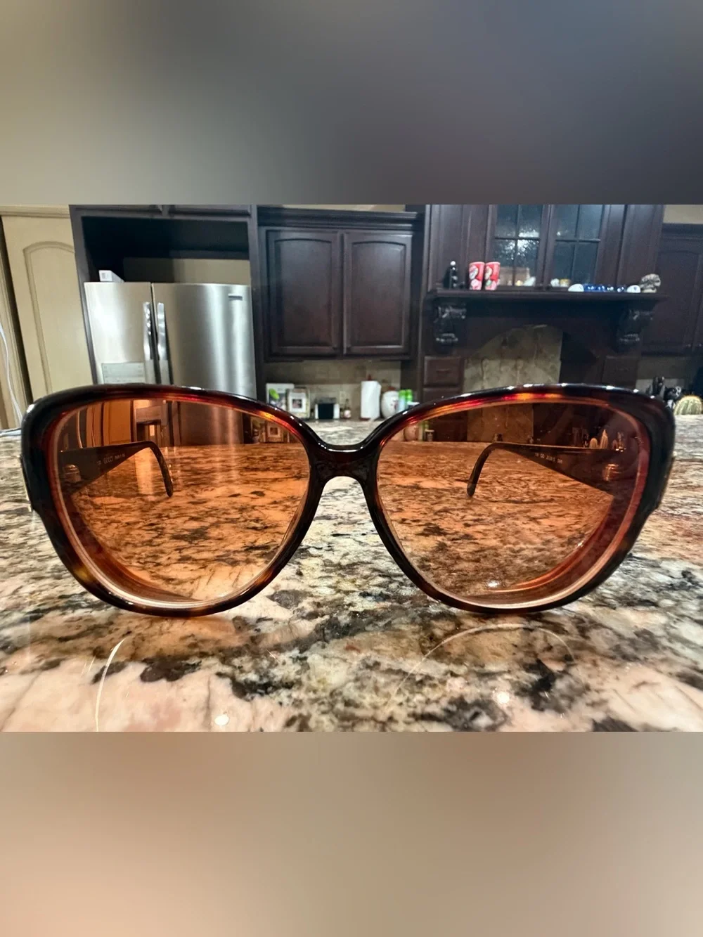 Gucci Women’s Oversized Tortoiseshell Prescription Sunglasses - Brown Lenses
